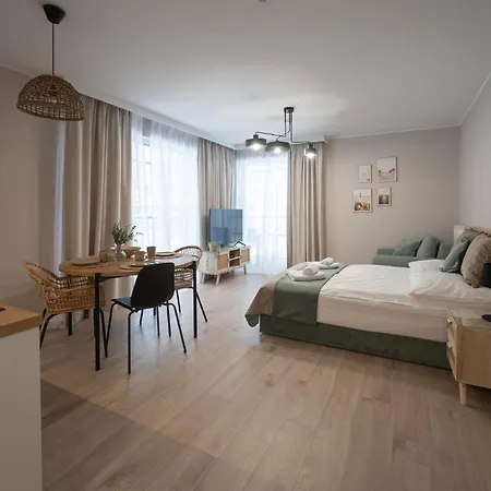 Apartament The Waves Kasprowicza 20c - Blisko Plazy! - Bezplatny Parking Podziemny - Klimatyzacja - Basen, Jacuzzi, Sala Fitness, Sala Zabaw Dla Dzieci I Sauny W Cenie! Kołobrzeg