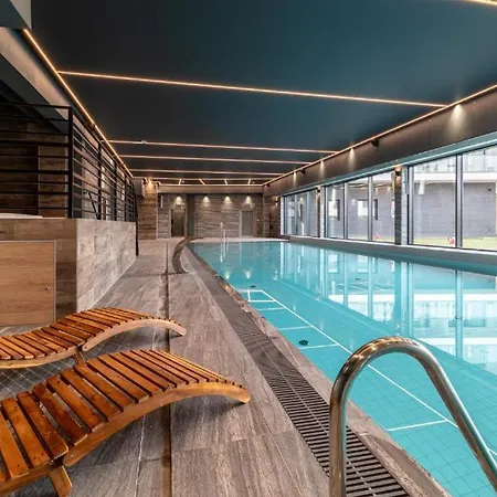 The Waves Kasprowicza 20c - Blisko Plazy! - Bezplatny Parking Podziemny - Klimatyzacja - Basen, Jacuzzi, Sala Fitness, Sala Zabaw Dla Dzieci I Sauny W Cenie! Kołobrzeg